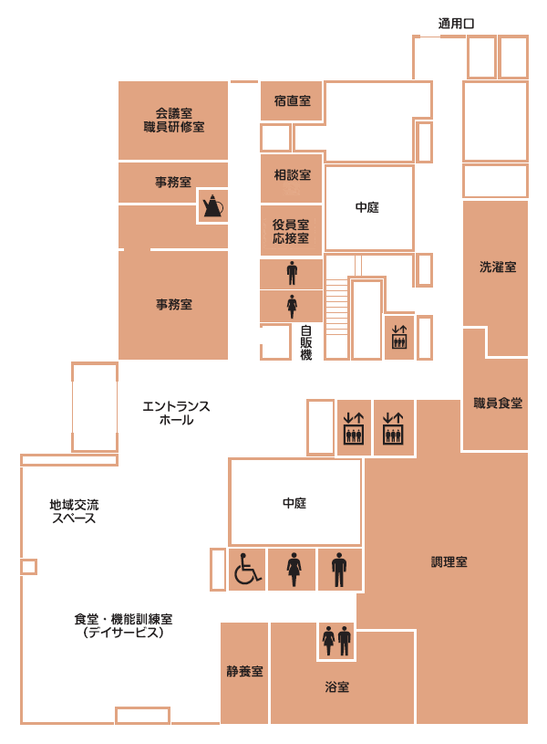 1F平面図